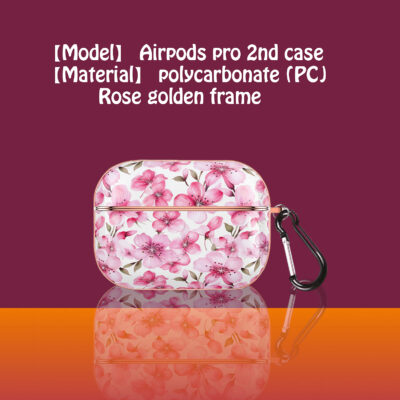 Airpods pro 2nd case│Cherry Blossom